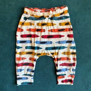 Wiggle Pants, Hanna Andersson, Crayon Art Pattern